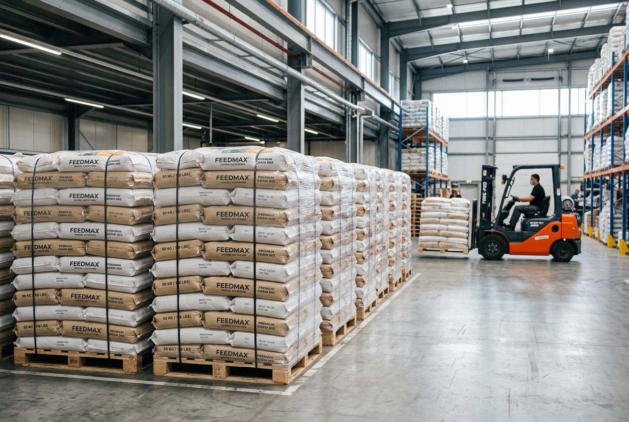 Traceable secure packaging of FeedRani bags